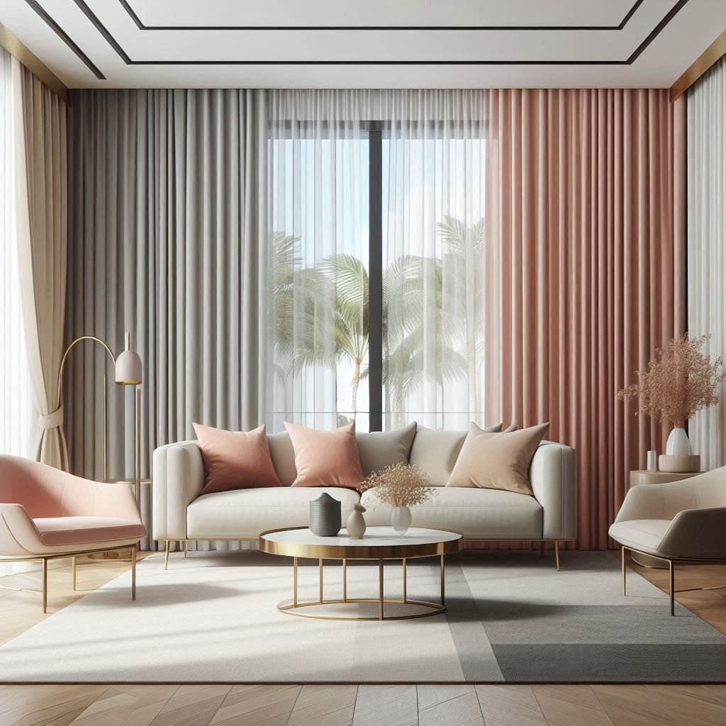 Two-Tone Curtains