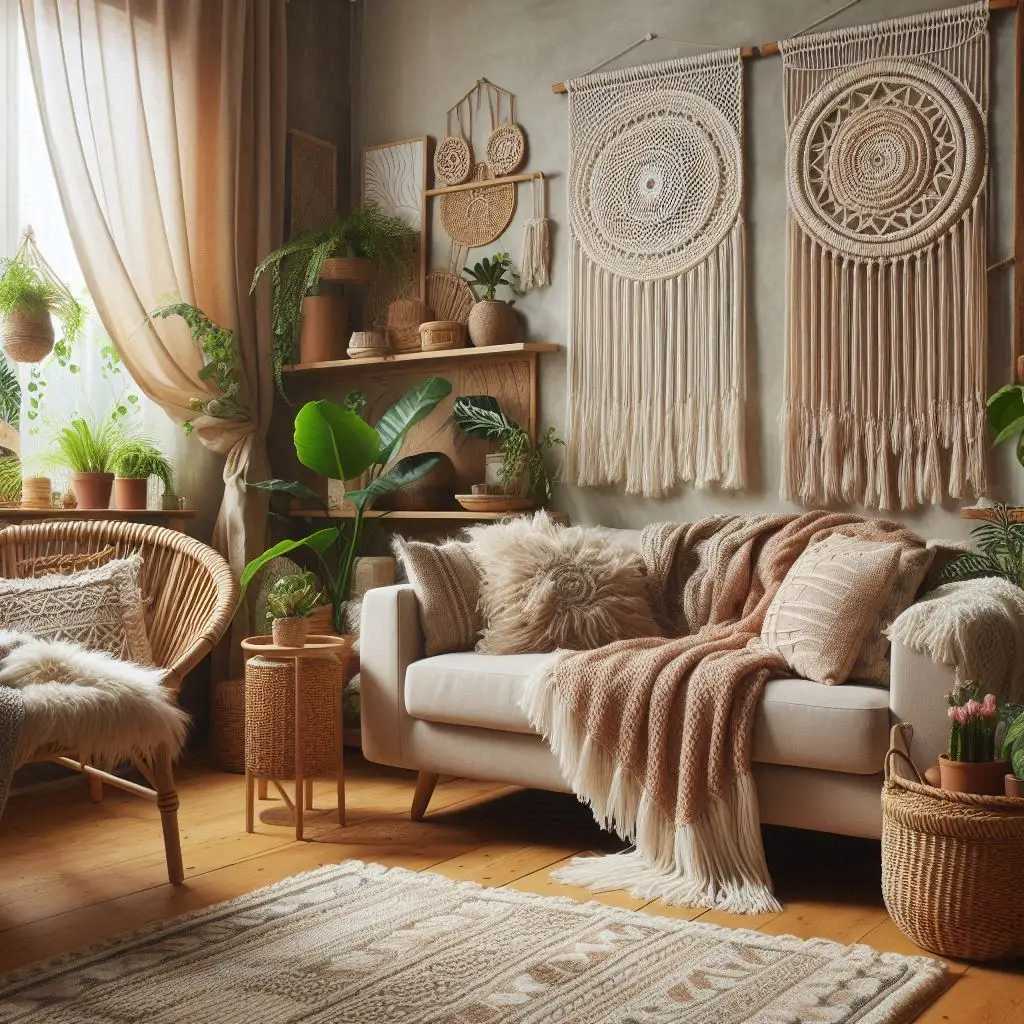 Macrame & Boho Curtain Panels