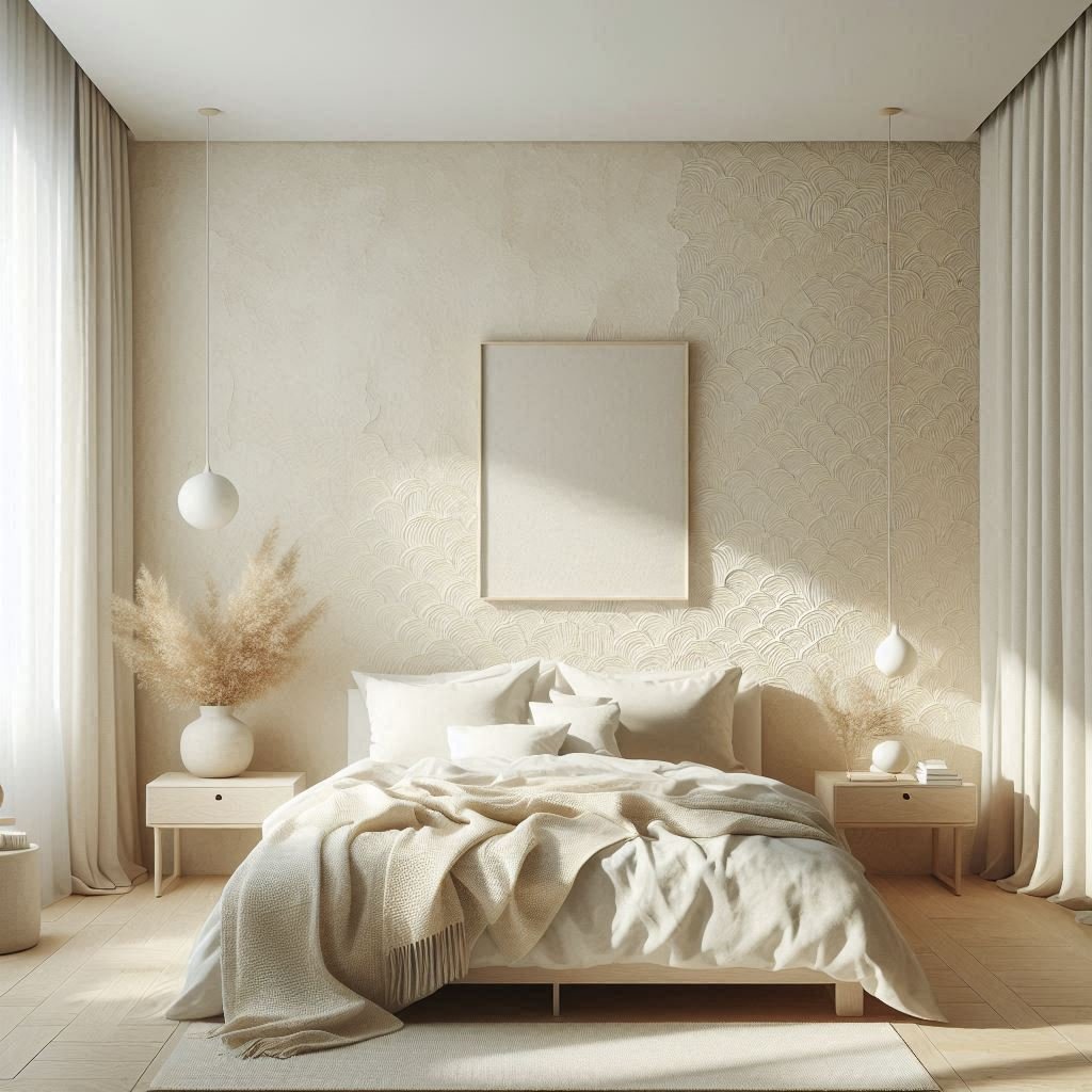 Cream Textured Walls