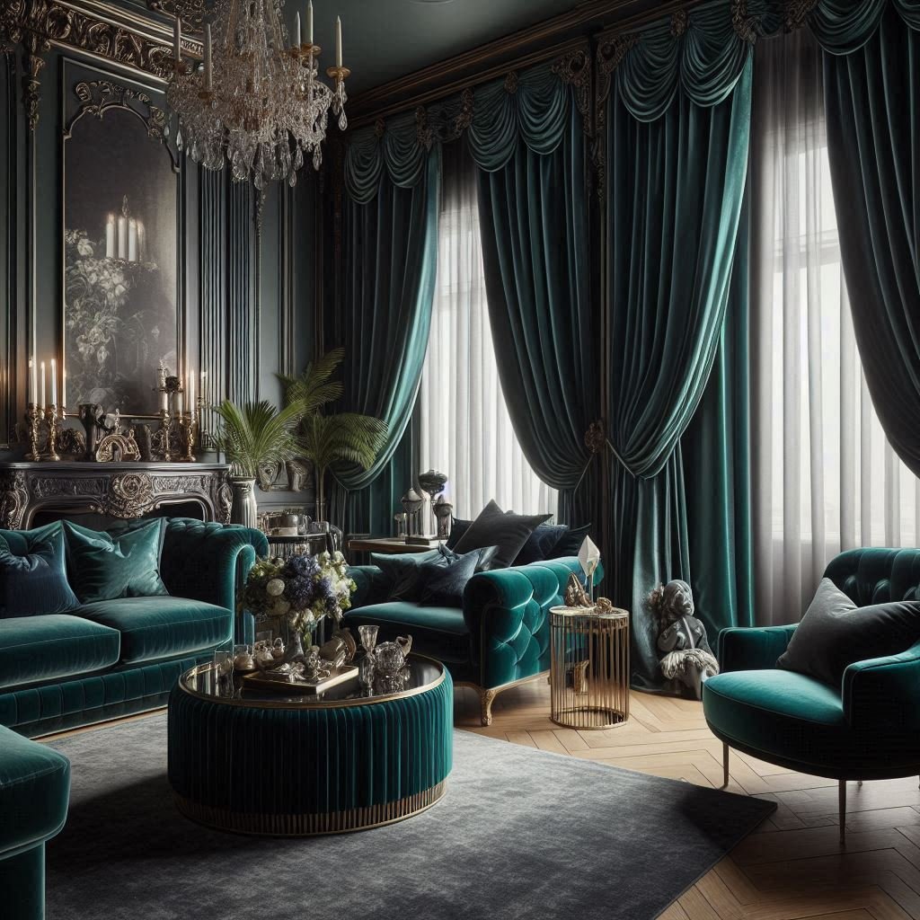Velvet Curtains 