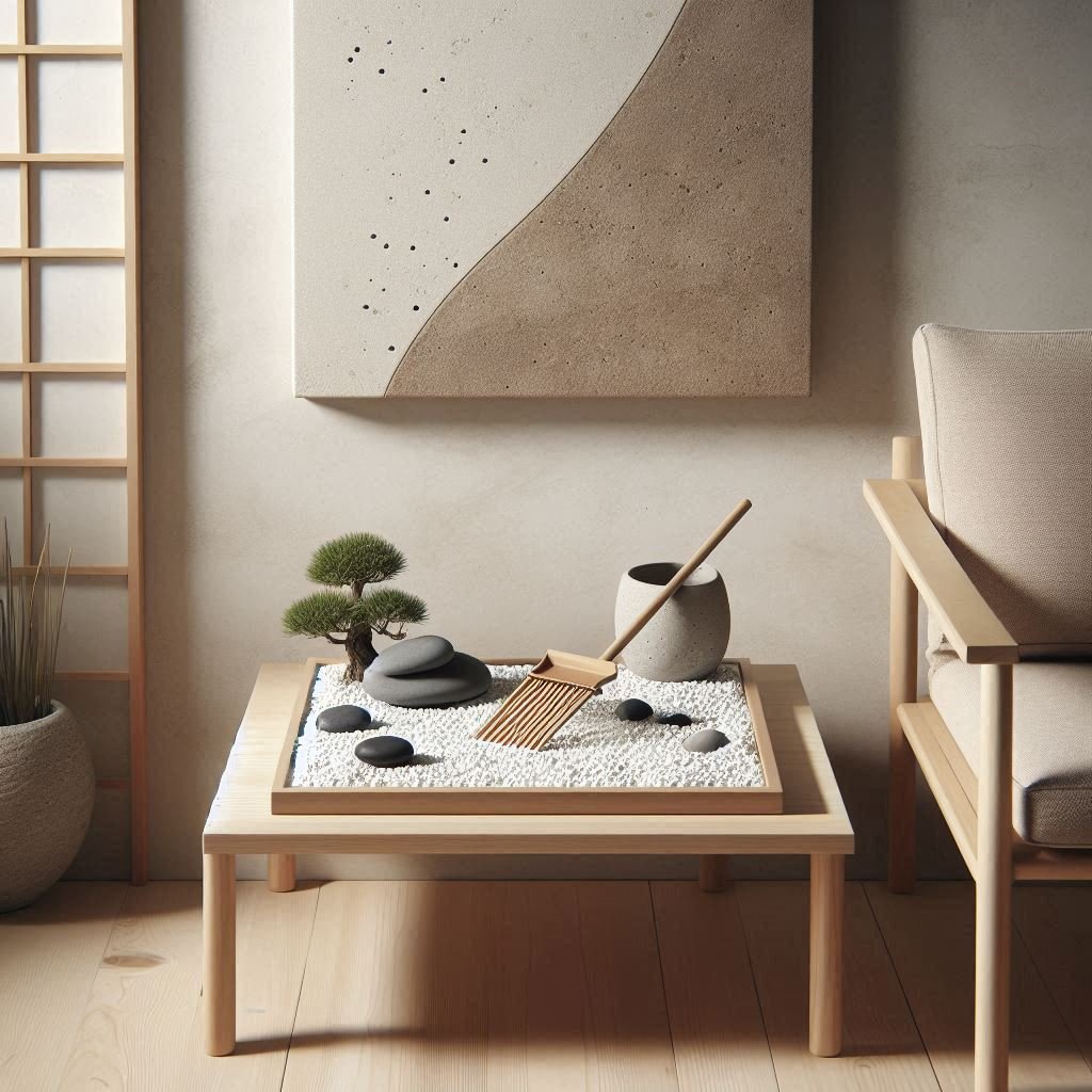 Mini Zen Garden living room