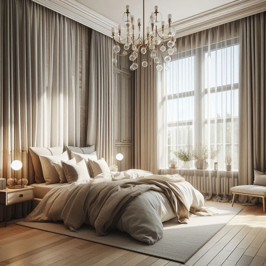 Layered Textures curtain