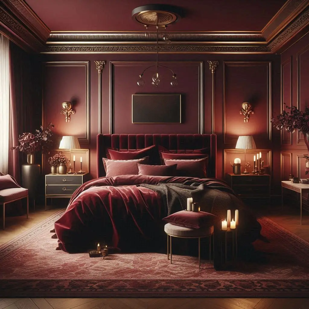 Romantic Burgundy Hues