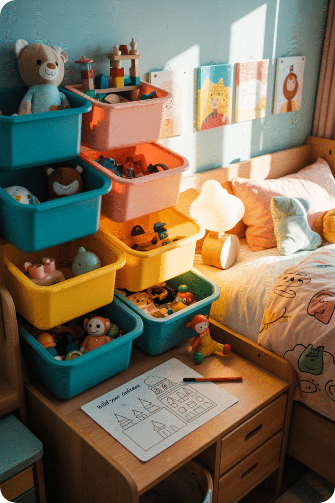 Smart Toy Organizers kids room