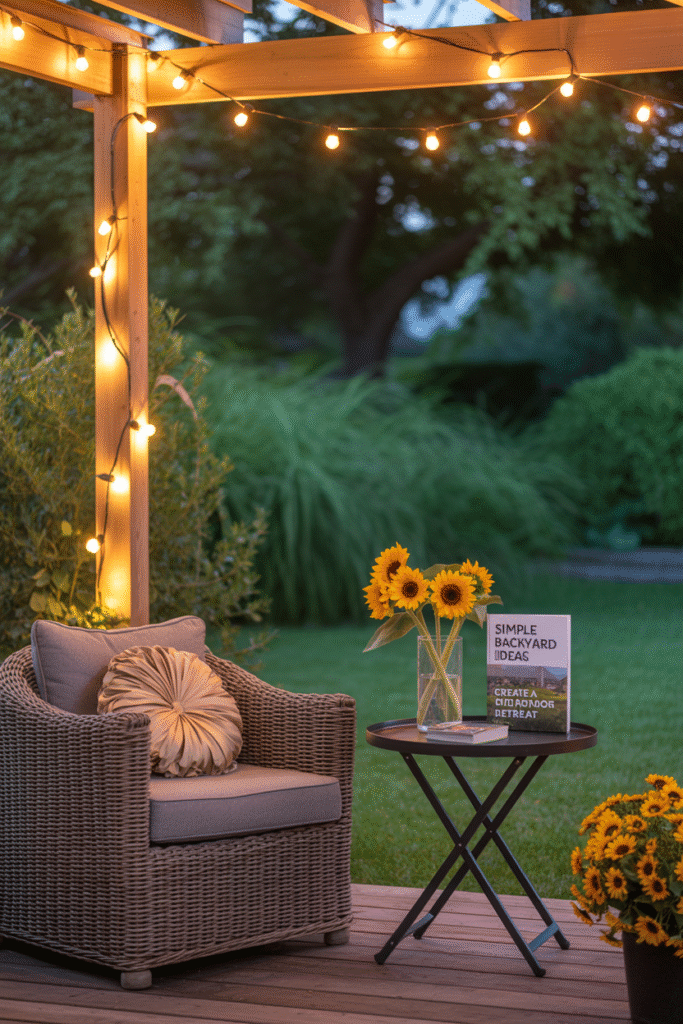 String Lights for Instant Ambience
