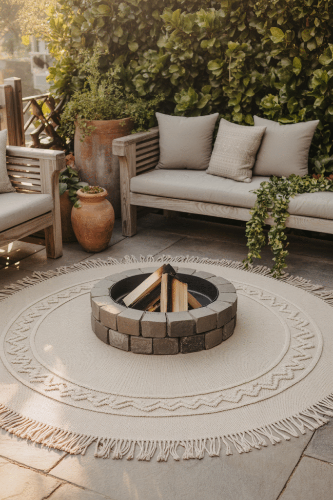 Add an Outdoor Rug