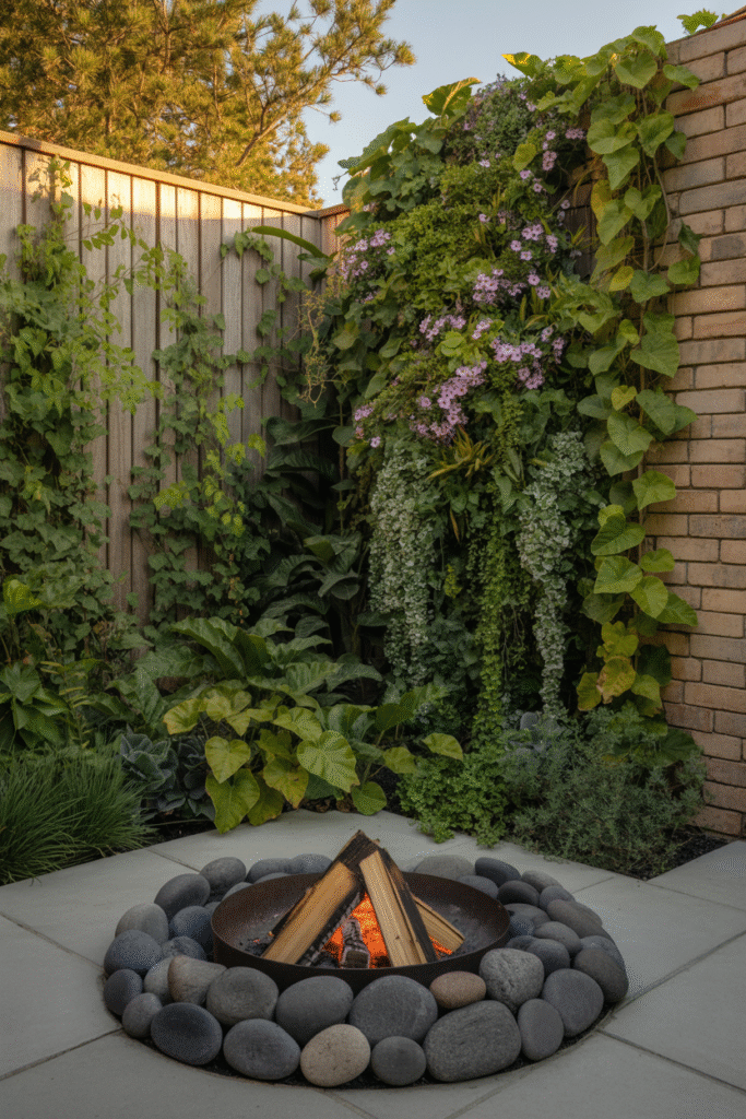 Vertical Garden backyard
