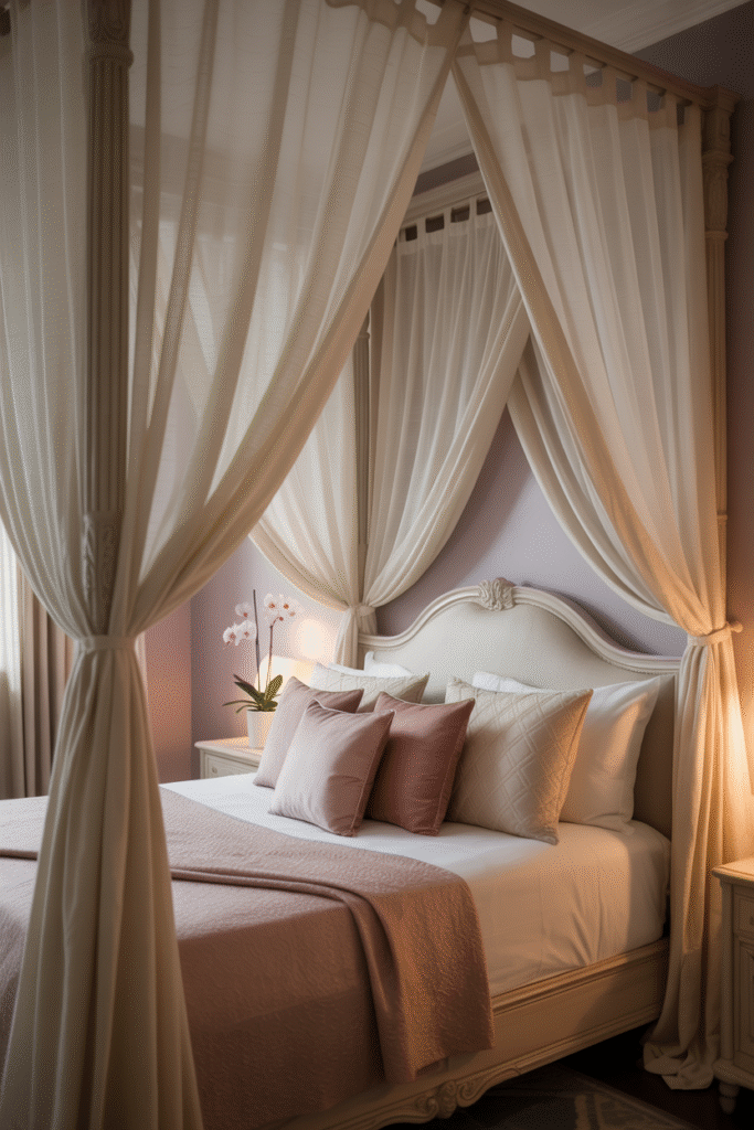 Canopy or Draped Bed Frames