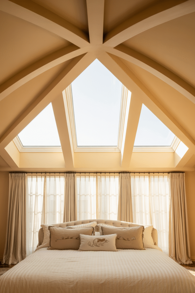 Vaulted Ceilings with Skylights