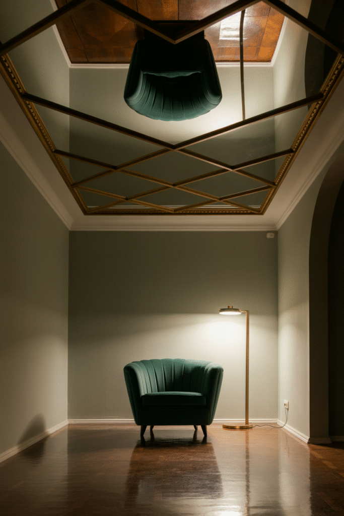 Mirrored Ceilings for Drama