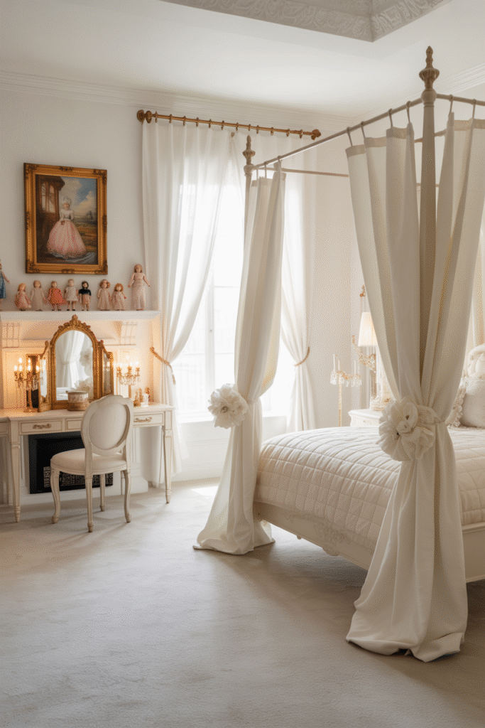 White and Gold for a Royal Touch