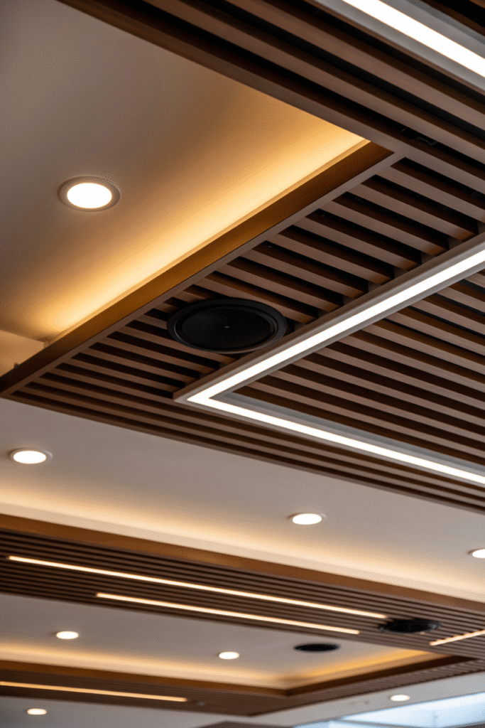 Smart Ceilings with Integrated Technology