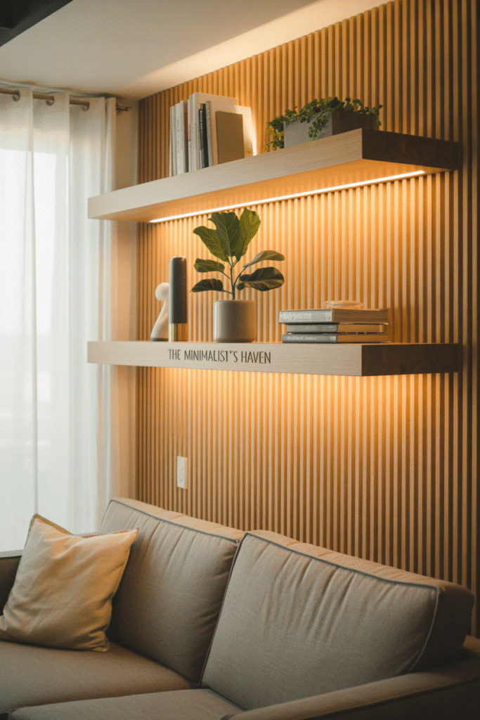 Built-in Shelving Wall