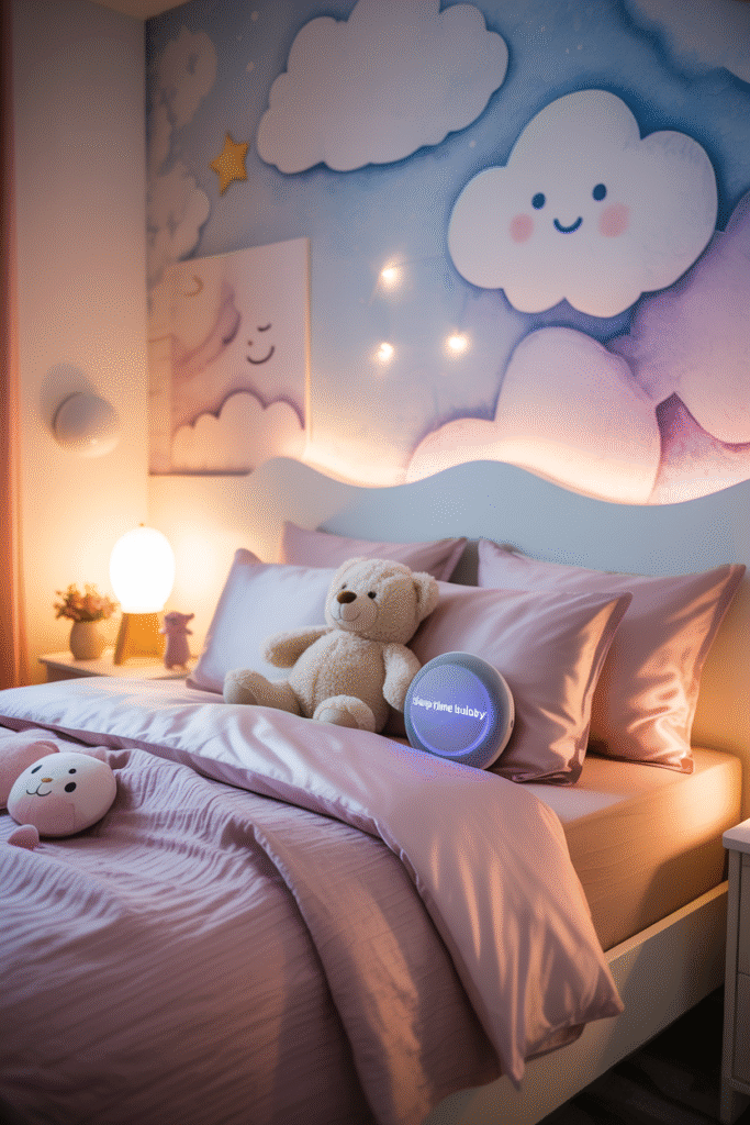 Bedtime Routine Automation kid room