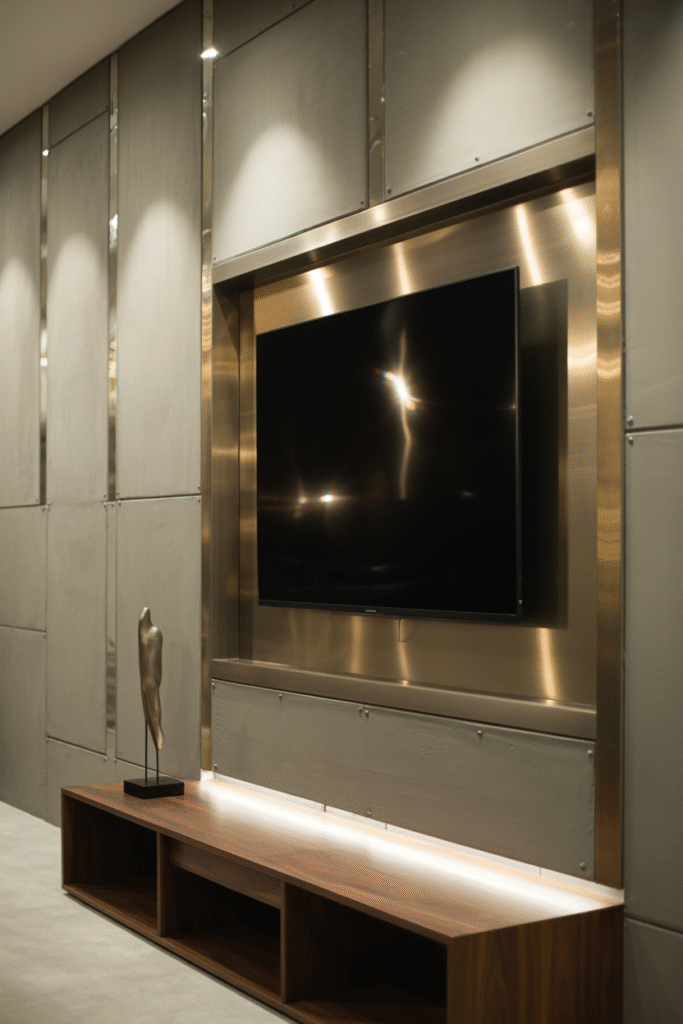 Glam Metallic Accents