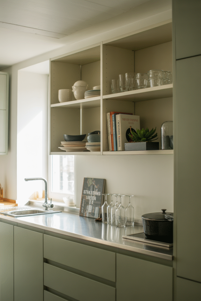 Open Shelving kitchen