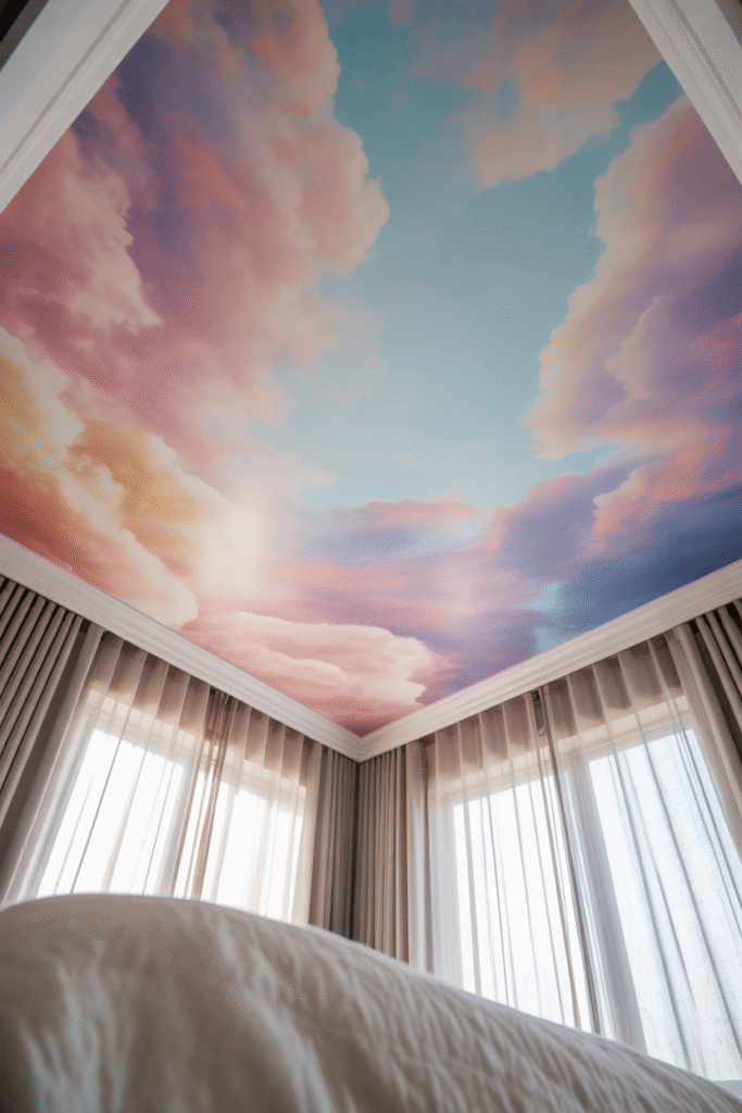 Ceiling Murals or Wallpaper