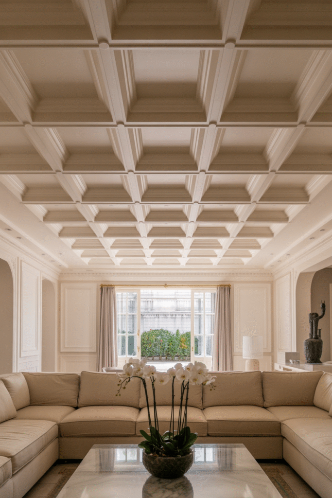 Coffered Ceilings for Timeless Luxury