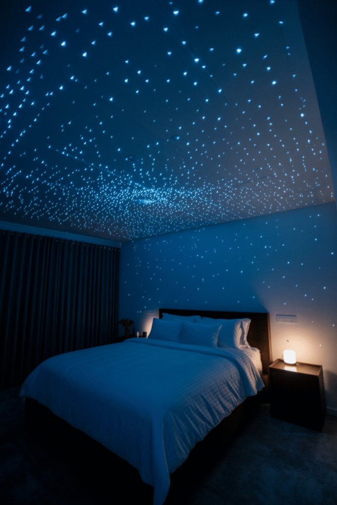 Starry Night Fiber-Optic Ceilings
