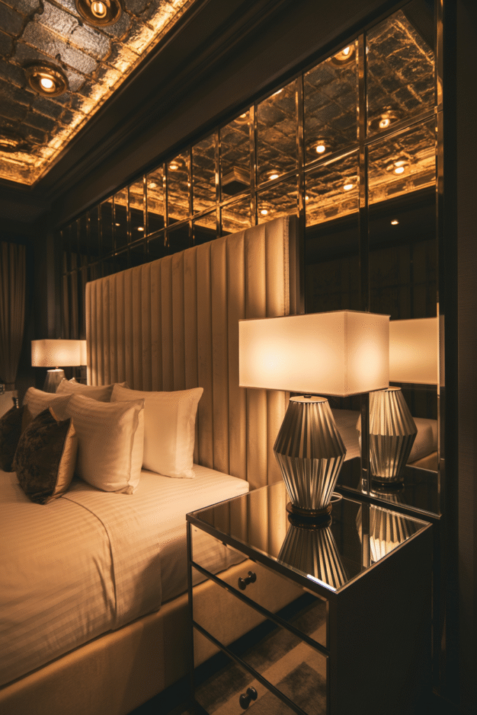 Metallic Accents for Glamour