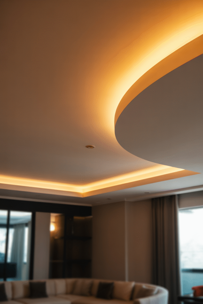 Ceiling with Cove Lighting