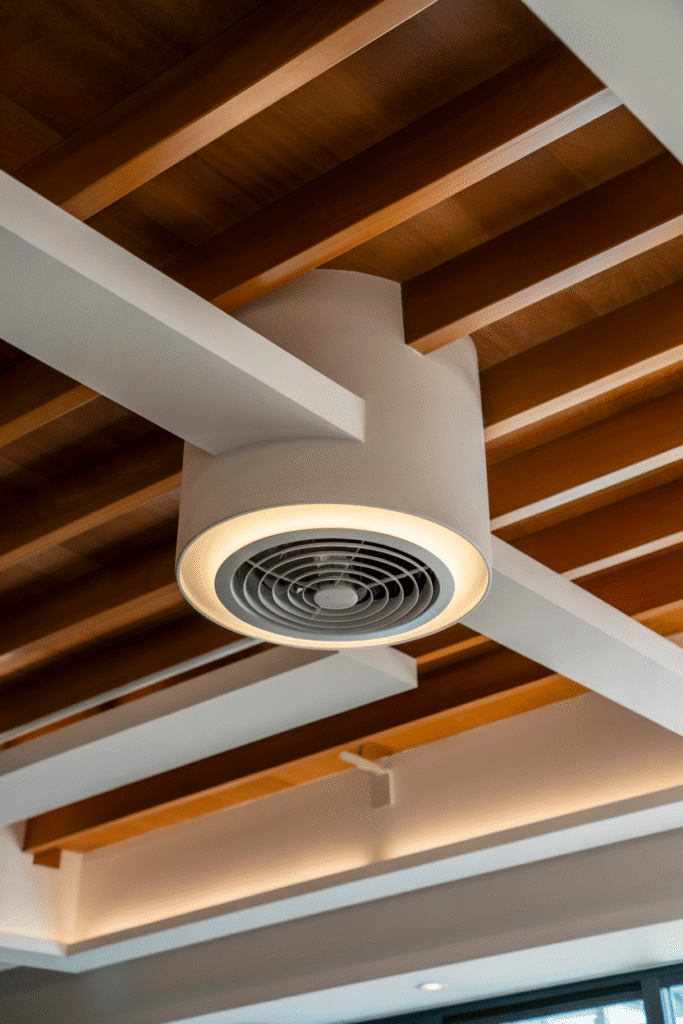 Integrated Fan and Light Ceilings
