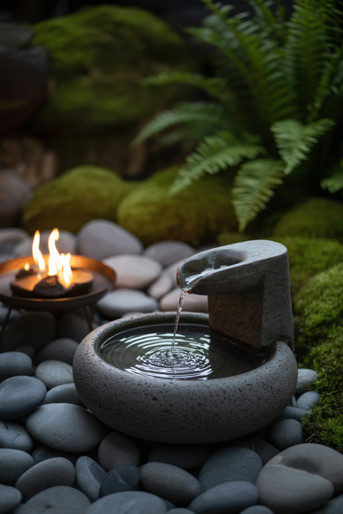 Incorporate a Small Water Feature