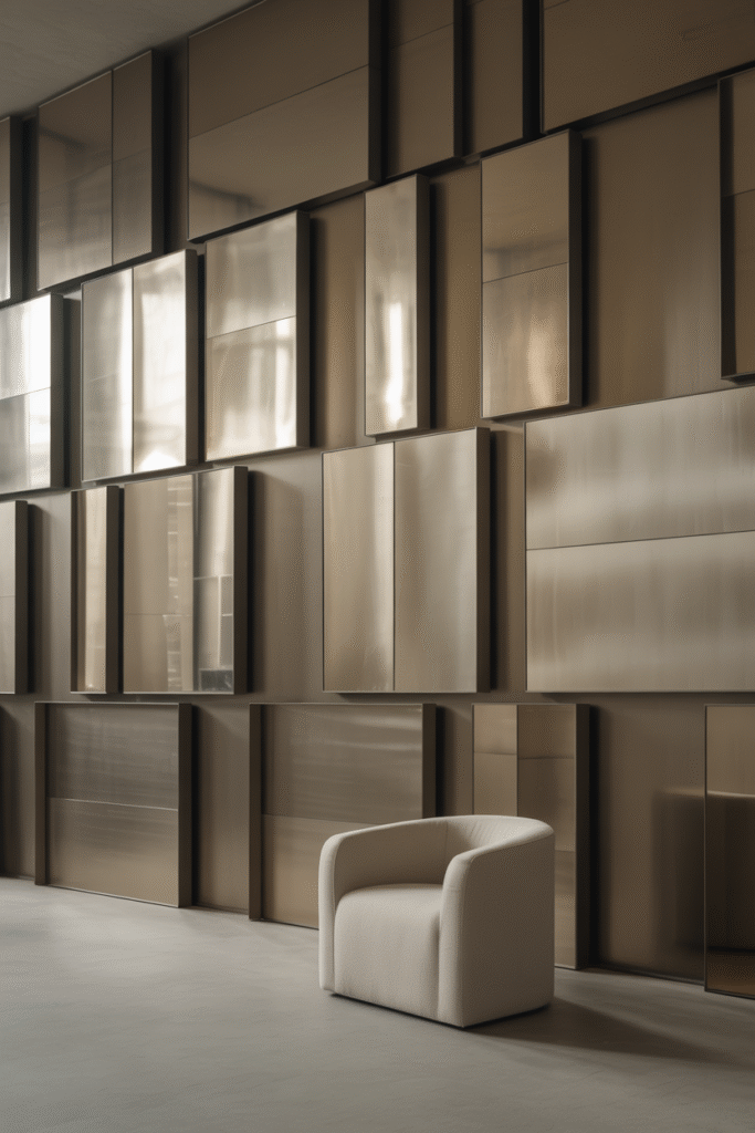 Mirror Feature Wall