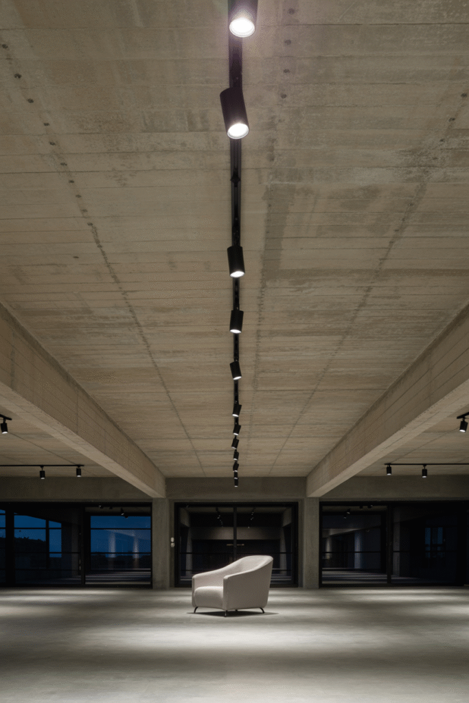 Industrial-Style Concrete Ceilings