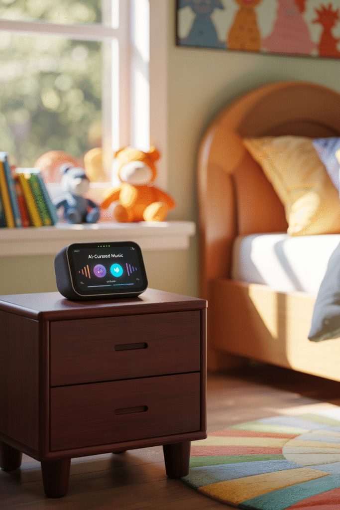 AI Music Playlists for Focus & Fun kids room