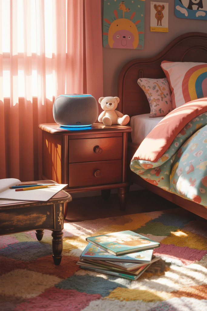 kids room Voice-Activated Room Controls