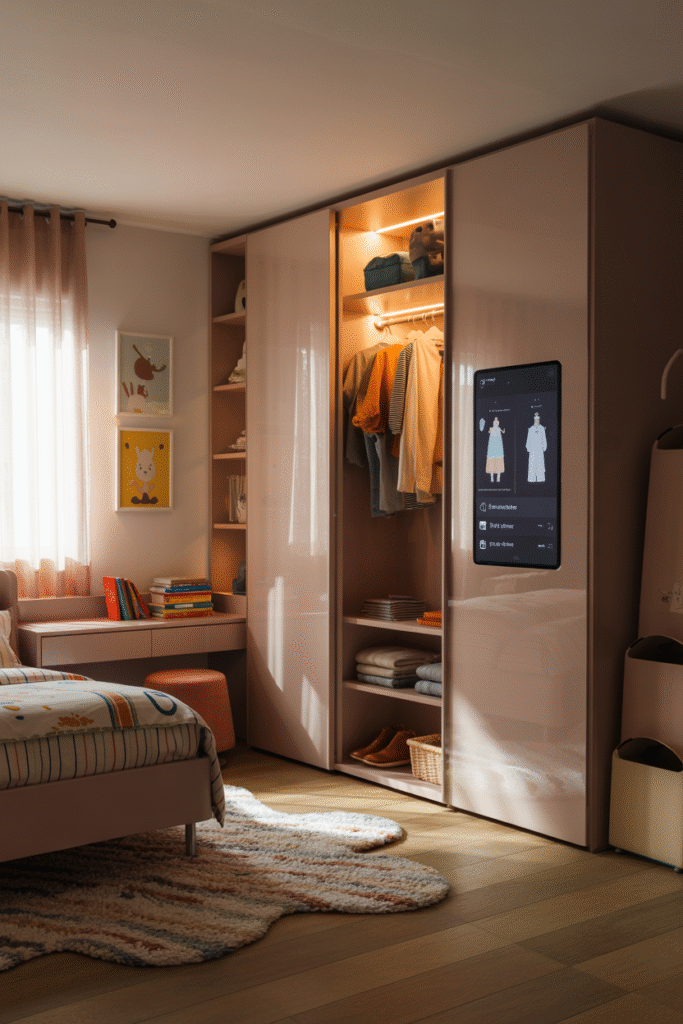 Smart Closet Organization
kids room