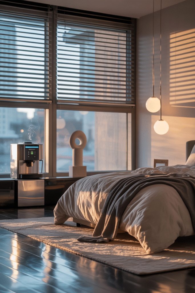 AI-Assisted Morning bedroom 