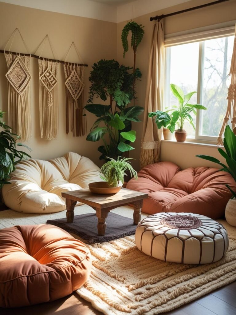 Embrace Floor Seating living room