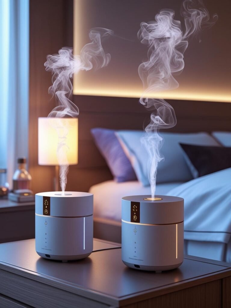 Automated Scent Diffusers bedroom