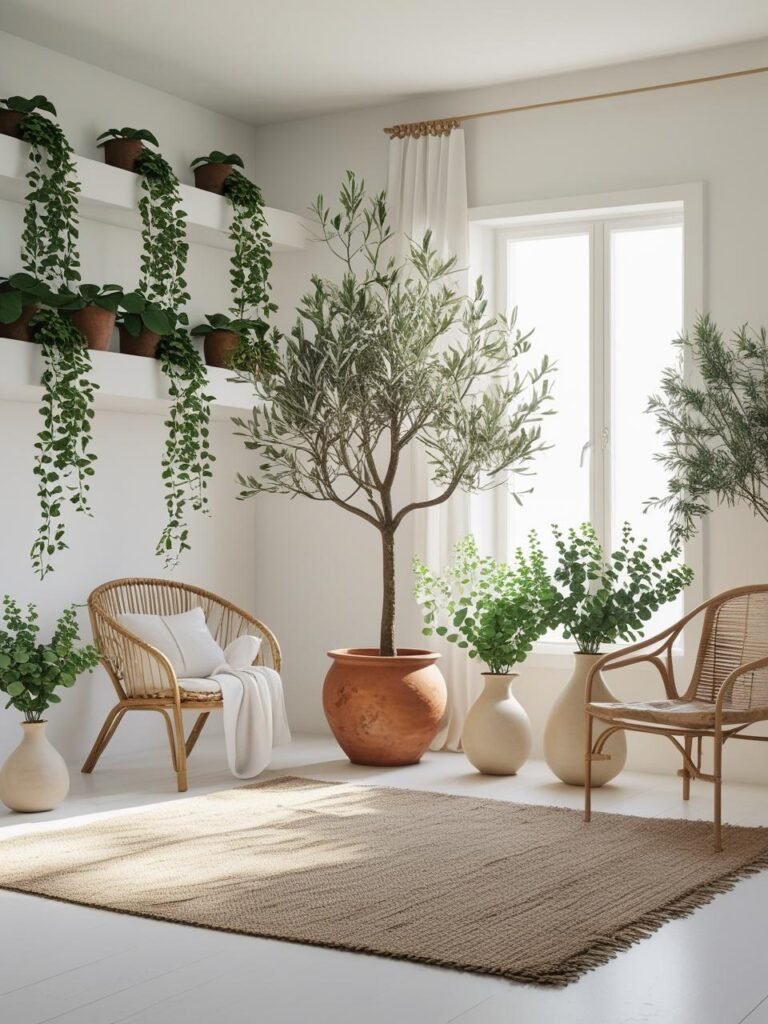 Greenery Everywhere living room