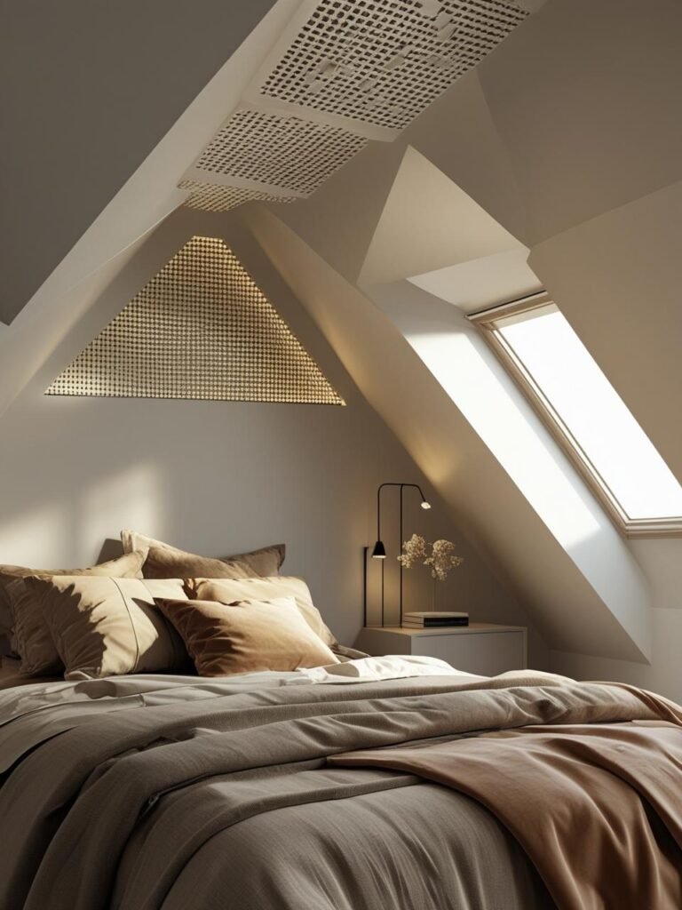 Geometric Coffered Ceiling