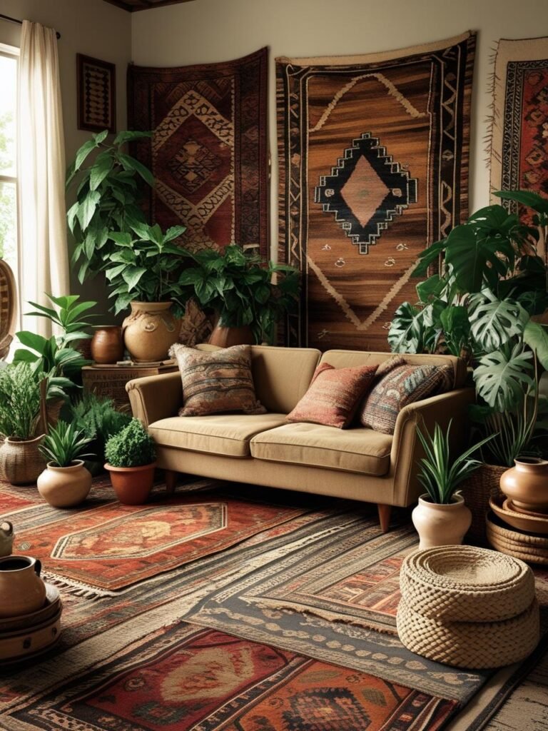 Layer Rugs for Texture and History