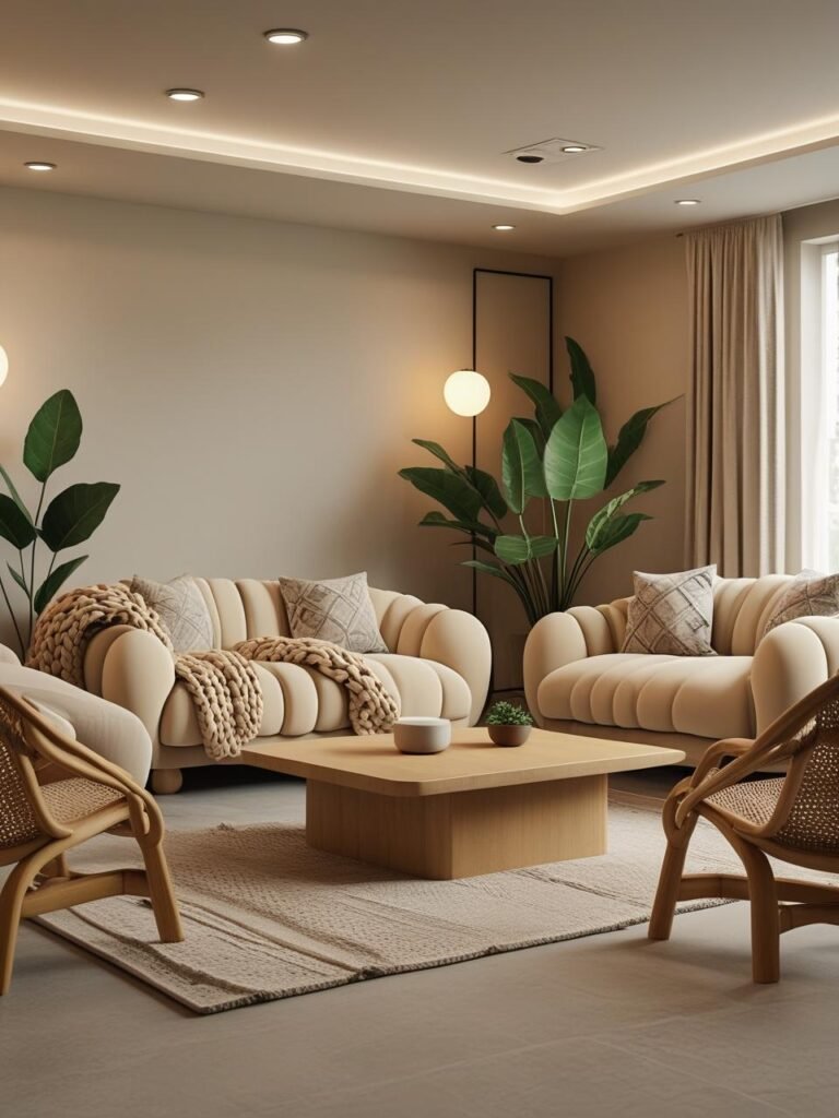 Arrange Furniture for Connection in living room