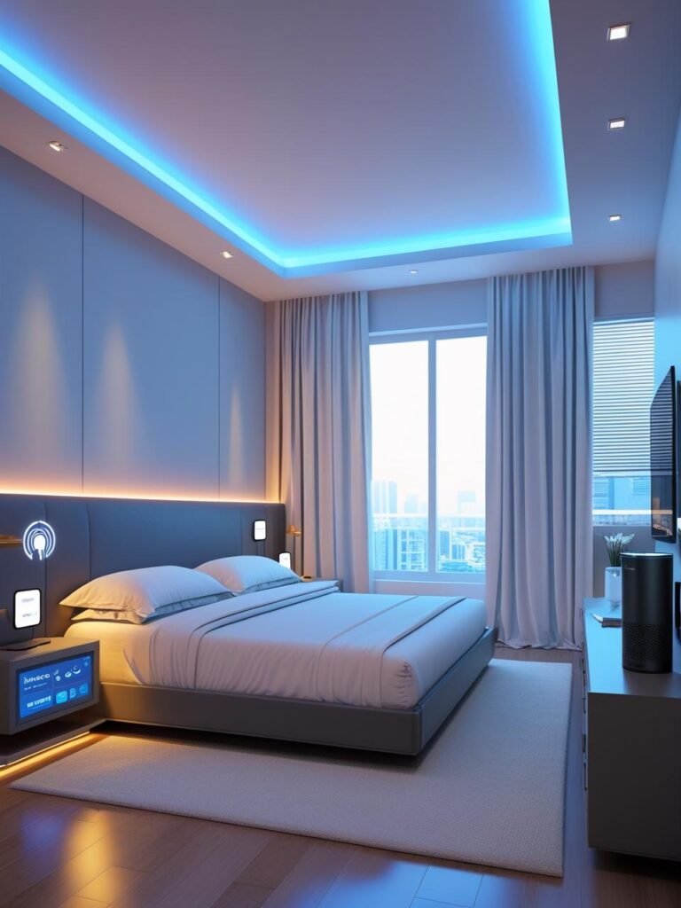  Voice-Controlled Room Automation bedroom
