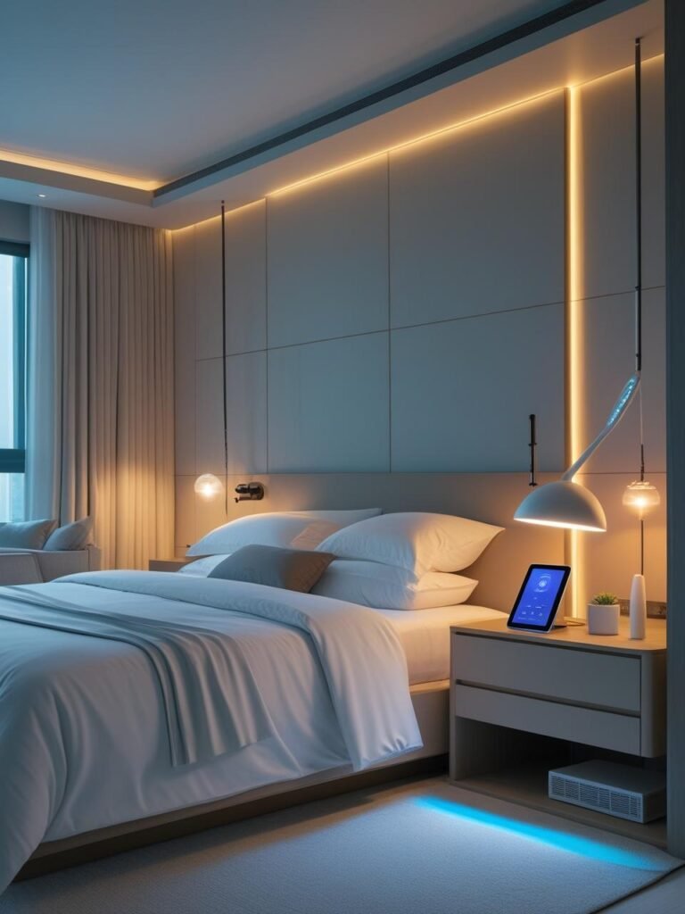AI Sleep Coaching Apps bedroom