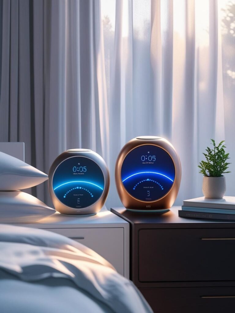 Adaptive AI Alarm Clocks bedroom 