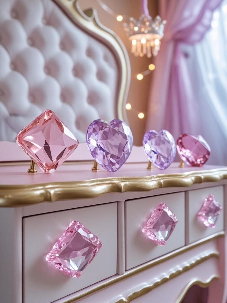 Jeweled Furniture Knobs