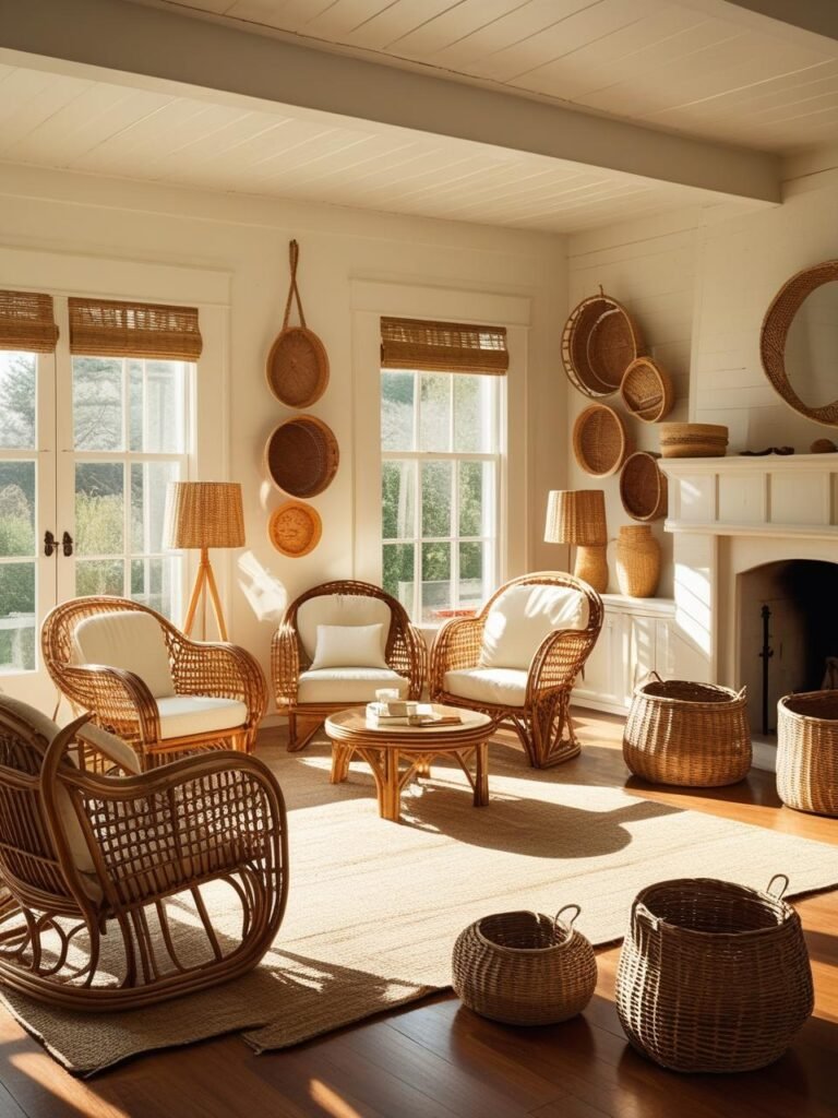 Woven Elements living room