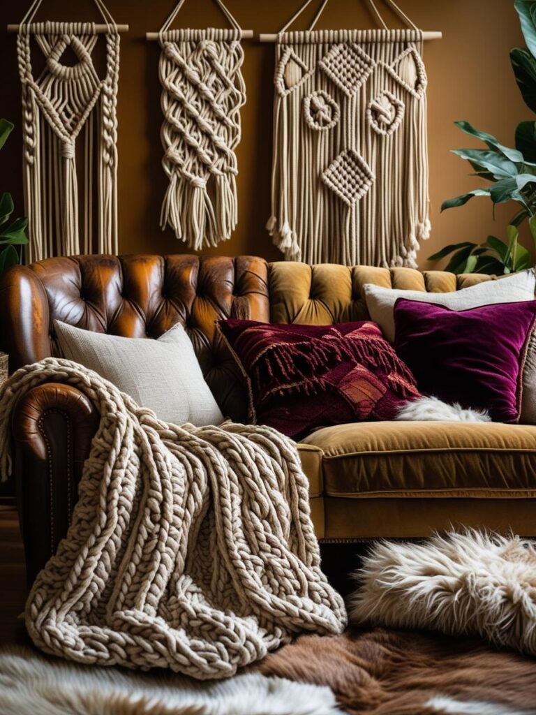 Layer Textures Generously living room