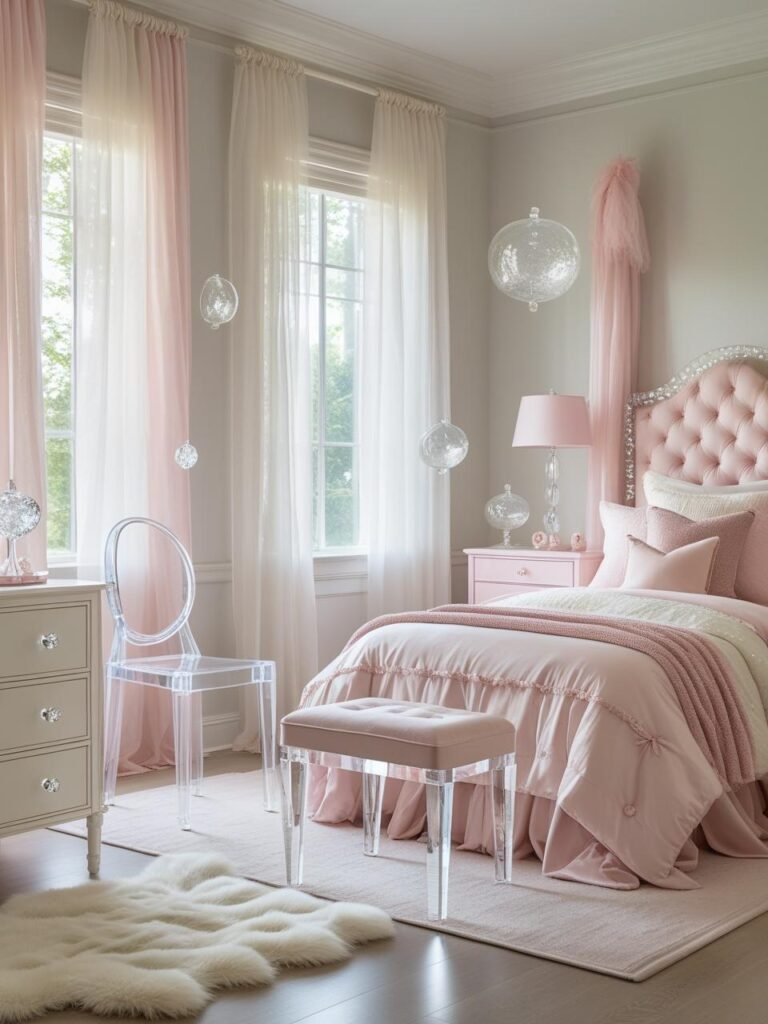 Glass Slipper Inspired Decor