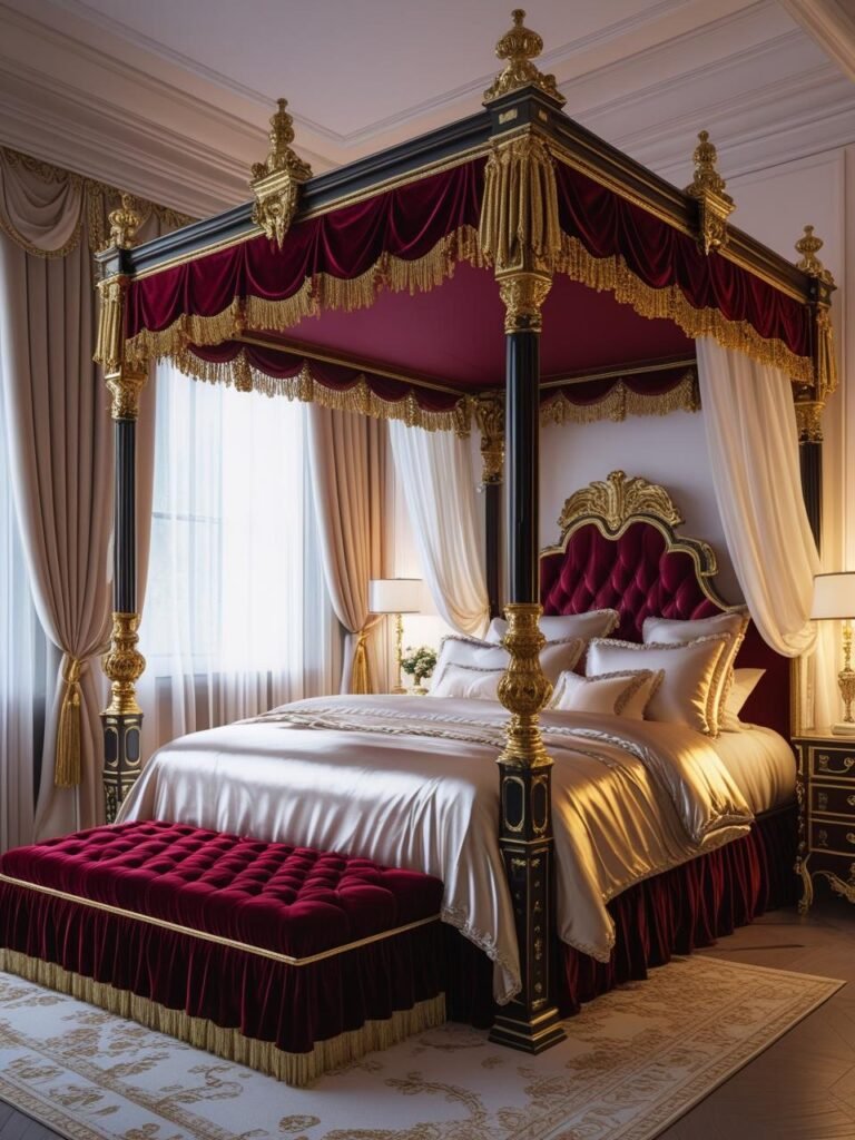 Canopy or Four-Poster Bed