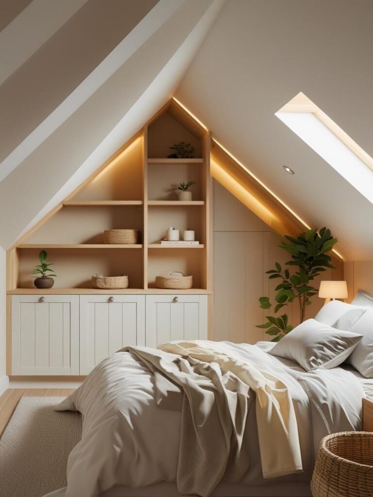 Ceiling With Built-In Storage