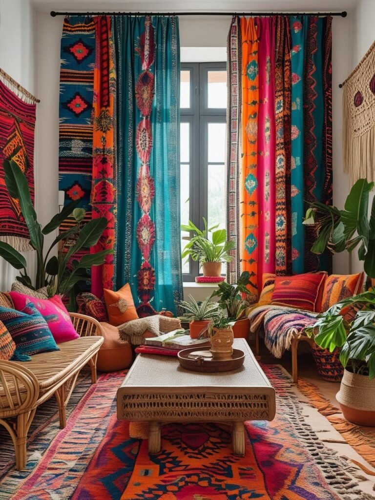 Bold Global Prints living room