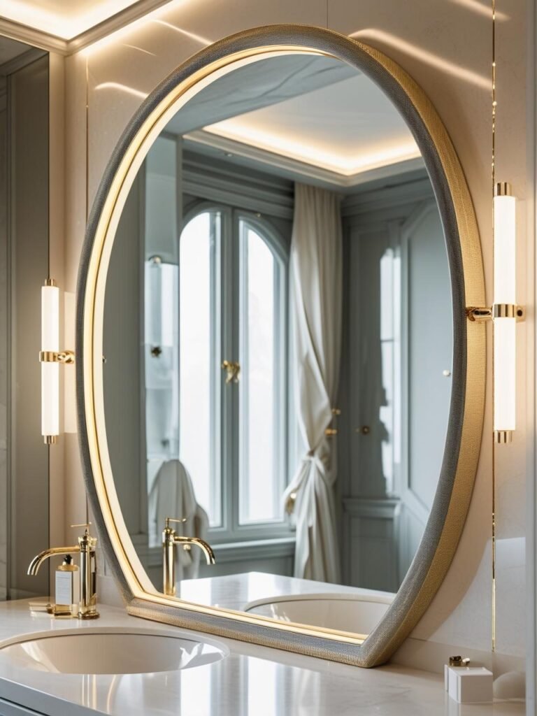  Statement Mirror bathroom